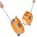 Walizka podróżna dla dzieci bagaż podręczny na kółkach tygrys na prezent