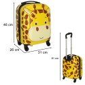 Walizka podróżna dla dzieci bagaż podręczny na kółkach żyrafa na prezent