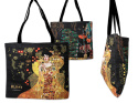 Zestaw torba płócienna + etui na okulary Klimt Adela elegancki na prezent