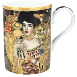 Kubek na prezent dla kobiety G. Klimt Adela elegancki na kawę herbatę