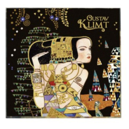 Podkładka podstawka szklana dekoracyjna na stół G. Klimt Oczekiwanie